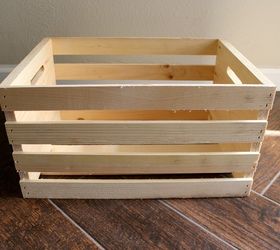 holiday crate where organization meets decoration, chalk paint, christmas decorations, how to, organizing, seasonal holiday decor, storage ideas