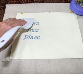 personalize any project using freezer paper, crafts, painted furniture