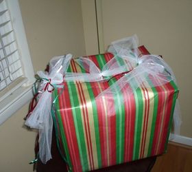 ugliest wrapped present of 2015 let s have some fun post your photo, christmas decorations, seasonal holiday decor