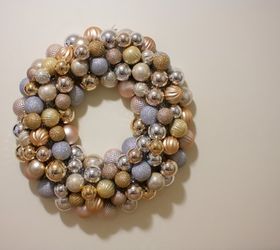 christmas ornament wreath, christmas decorations, crafts, seasonal holiday decor, wreaths, TA DA She s full up