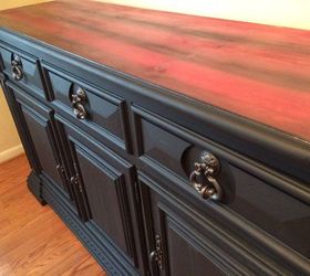 red cedar inspired upcycled buffet, painted furniture, woodworking projects