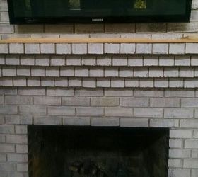 wood beam mantel diy, diy, fireplaces mantels, living room ideas, woodworking projects