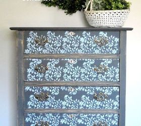 giving an old oak chest a new look, chalk paint, painted furniture