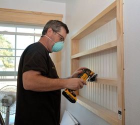 built in the wall shelving reclaiming hidden storage space, bedroom ideas, closet, diy, shelving ideas, storage ideas, woodworking projects