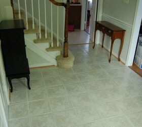 from granny to glam my foyer makeover, diy, foyer, home decor, home improvement, wall decor