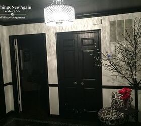 from granny to glam my foyer makeover, diy, foyer, home decor, home improvement, wall decor