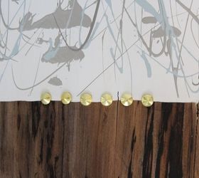 diy modern stump side table, painted furniture
