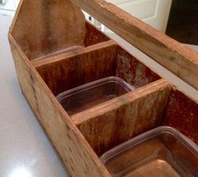thrifty vintage toolbox christmas centerpiece, christmas decorations, crafts, diy, seasonal holiday decor