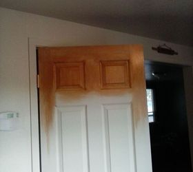 watch how i make my cheap builder grade doors look like wood doors, doors, repurposing upcycling