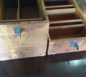 cute vintage desk makeover, painted furniture