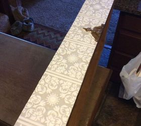 old writing desk, painted furniture