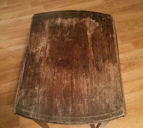 ugly duckling table to a, painted furniture