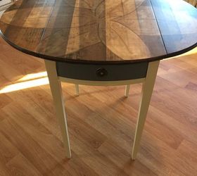 ugly duckling table to a, painted furniture