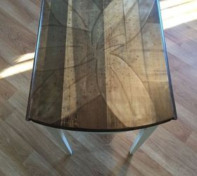 ugly duckling table to a, painted furniture