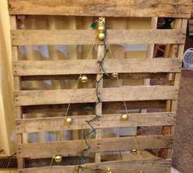 christmas tree pallet, christmas decorations, crafts, pallet
