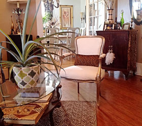 old chair new life, painted furniture, reupholster