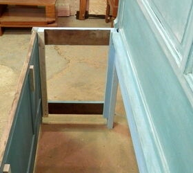 soon to be bathroom vanity, bathroom ideas, chalk paint, painted furniture