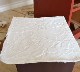 diy textured drawer face side table makeover, chalk paint, painted furniture, repurposing upcycling