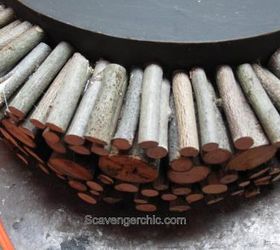 thrift store wood salad bowl makeover, crafts, repurposing upcycling