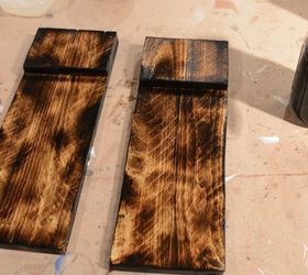 scrap wood sconces, christmas decorations, crafts, diy, lighting, repurposing upcycling, woodworking projects