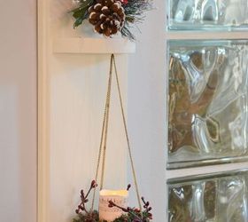 scrap wood sconces, christmas decorations, crafts, diy, lighting, repurposing upcycling, woodworking projects