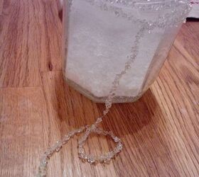 diy sea salt lantters, crafts, seasonal holiday decor