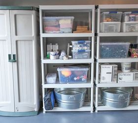 garage workbench makeover, garages, home improvement, organizing, storage ideas
