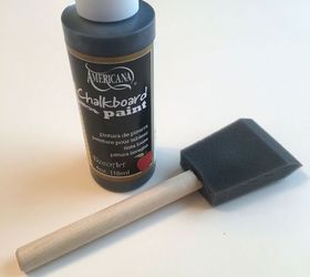 a christmas diy project with an old frame and chalkboard paint, chalkboard paint, crafts, repurposing upcycling