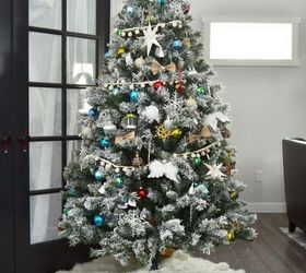 diy no sew faux fur christmas tree skirt, christmas decorations, crafts, seasonal holiday decor