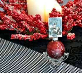 christmas eve tablescape with diy place cards homeforchristmas, christmas decorations, seasonal holiday decor