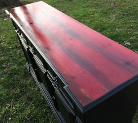 red cedar inspired upcycled buffet, painted furniture, woodworking projects