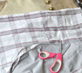 thrift shirt christmas stockings, christmas decorations, repurposing upcycling, seasonal holiday decor