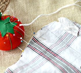 thrift shirt christmas stockings, christmas decorations, repurposing upcycling, seasonal holiday decor