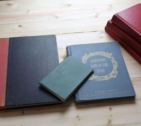 santa inspired repurposed books coat hooks homeforchristmas, christmas decorations, repurposing upcycling, seasonal holiday decor