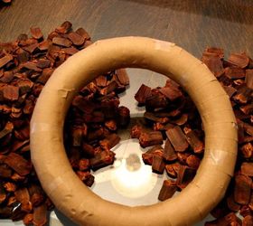 how to make a pine cone bract wreath, christmas decorations, crafts, how to, seasonal holiday decor, wreaths