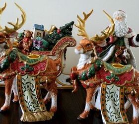 new life for old ceramic christmas decor, christmas decorations, crafts, seasonal holiday decor
