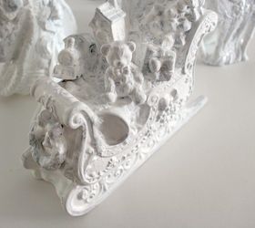 new life for old ceramic christmas decor, christmas decorations, crafts, seasonal holiday decor