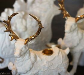 new life for old ceramic christmas decor, christmas decorations, crafts, seasonal holiday decor