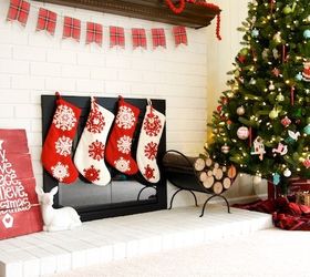 joy embroidery hoop ornaments christmas mantel, christmas decorations, crafts, fireplaces mantels, seasonal holiday decor