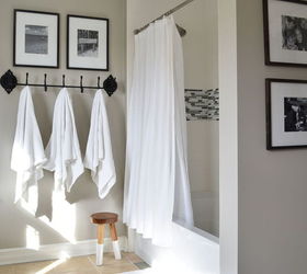 classic serene bathroom reveal, bathroom ideas, home improvement