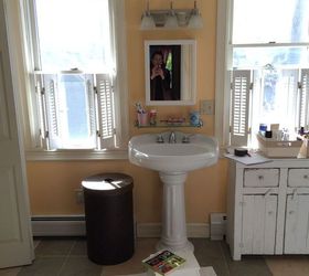 classic serene bathroom reveal, bathroom ideas, home improvement