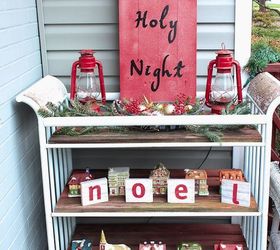 inexpensive deck decorating ideas for christmas that even you can do, christmas decorations, decks, home decor, seasonal holiday decor