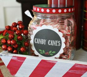 hot chocolate coffee bar, christmas decorations, seasonal holiday decor