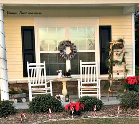 christmas on the front porch, christmas decorations, porches, seasonal holiday decor