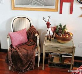 a winter woodland christmas, christmas decorations, home decor, seasonal holiday decor