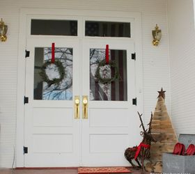 a winter woodland christmas, christmas decorations, home decor, seasonal holiday decor