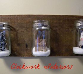 diy mason jar wall sconce, christmas decorations, crafts, mason jars, seasonal holiday decor, wall decor