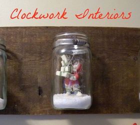 diy mason jar wall sconce, christmas decorations, crafts, mason jars, seasonal holiday decor, wall decor