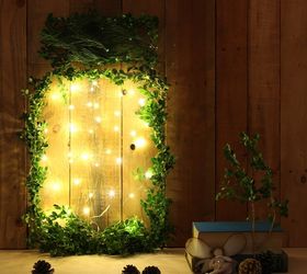 a giant glow jar of fireflies, christmas decorations, crafts, seasonal holiday decor, wreaths