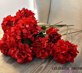 diy red hydrangea christmas wreath, christmas decorations, crafts, hydrangea, seasonal holiday decor, wreaths